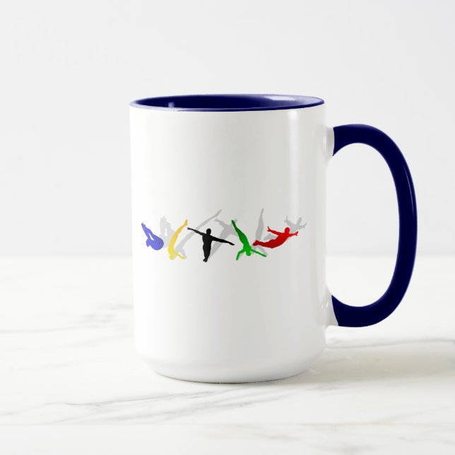 High Divers High Diving Springboard Platform sport Mug (Right)