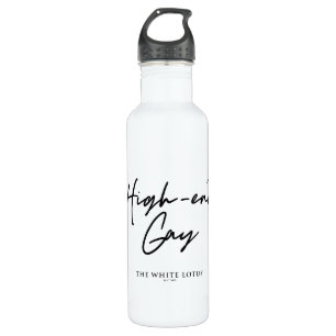 High-End Gay - The White Lotus 710 Ml Water Bottle