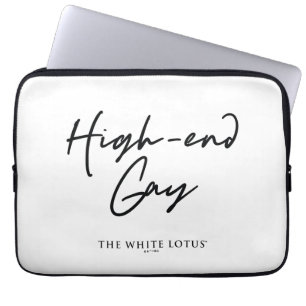 High-End Gay - The White Lotus Laptop Sleeve
