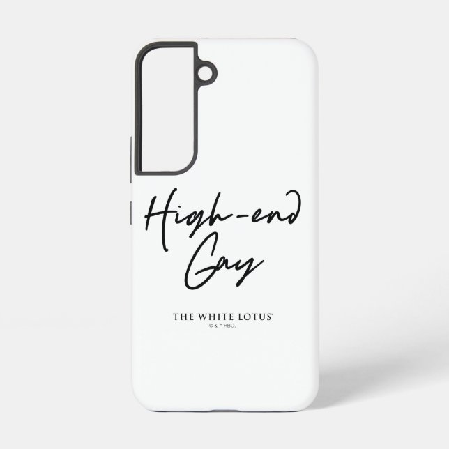 High-End Gay - The White Lotus Samsung Galaxy S22 Case (Back)