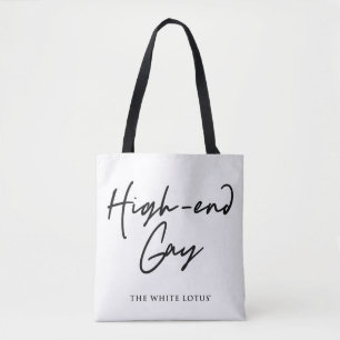 High-End Gay - The White Lotus Tote Bag