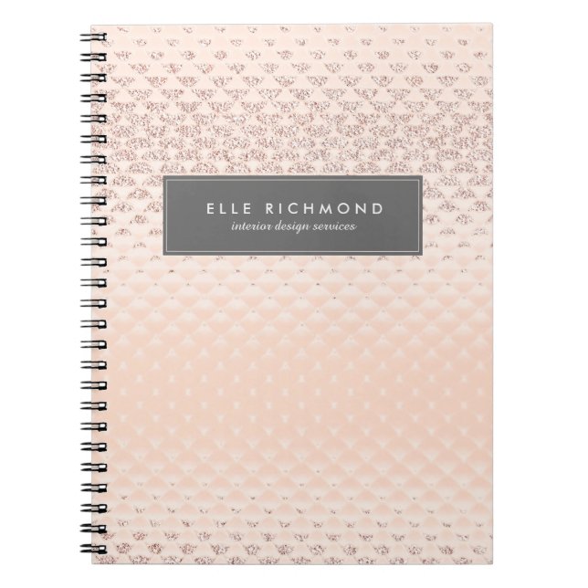 High-End Rose Gold Note Book (Front)