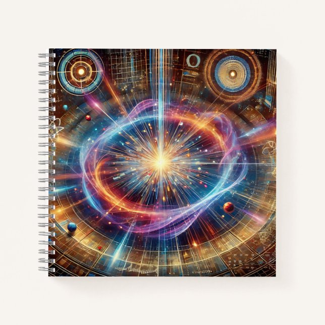 High-Energy Quantum Physics Design Notebook (Front)