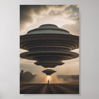 High Energy UFO Poster