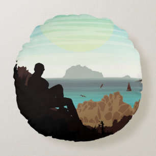 High Escape Round Cushion