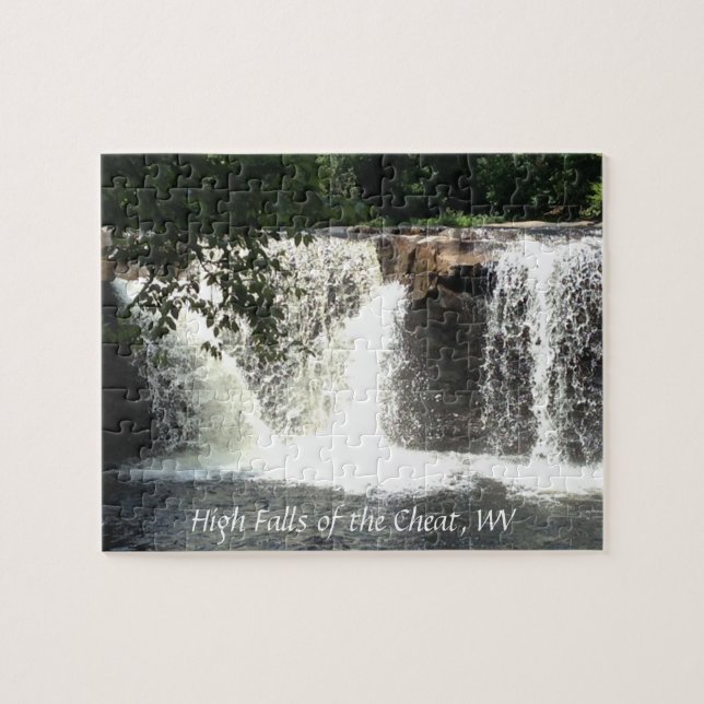 High Falls of the Cheat WV Waterfall Puzzles (Horizontal)