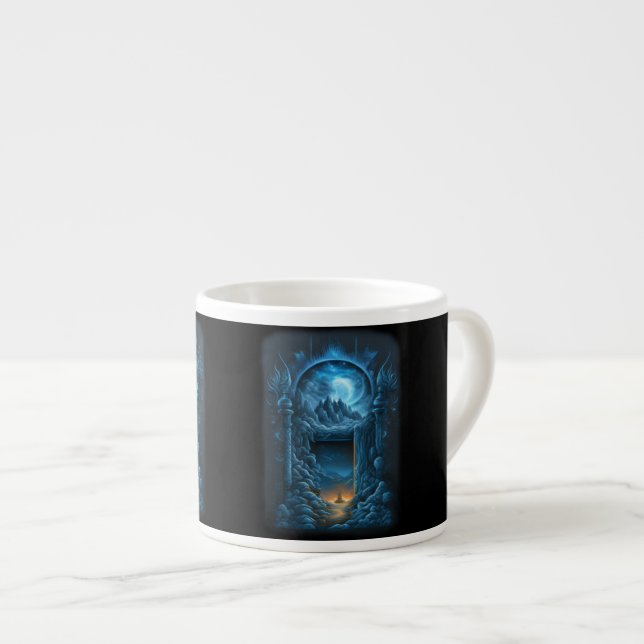 High Fantasy Espresso Mug  (Front Right)