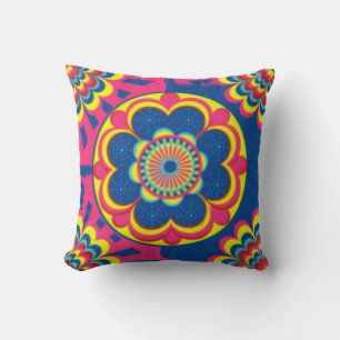 HIGH FASHION PILLOWS - FLOWER POWER DESIGNER GIFTS