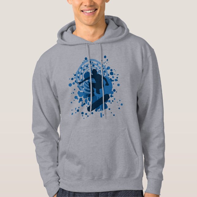 high-fi skateboarding. hoodie (Front)