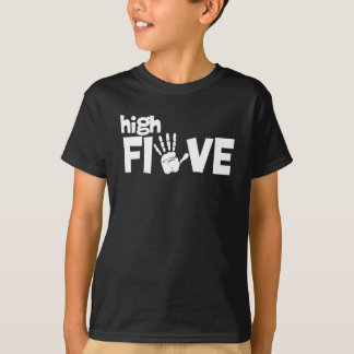 High Five - 5th Fifth Birthday 5 Years Old T-Shirt