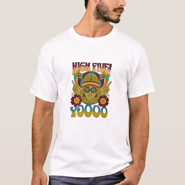 High five! For T-Shirt (Front)