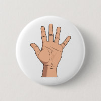 High Five Open Hand Sign Five Fingers Gesture