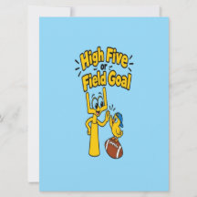 High Five or Field Goal Cartoon Kids Apparel