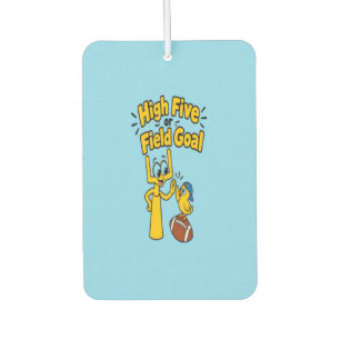 High Five or Field Goal Cartoon Kids Apparel Car Air Freshener