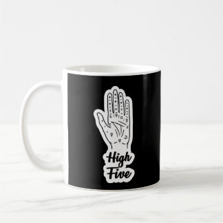 High Five Palmistry Hand Fortune Teller Mystical Coffee Mug