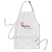 High Five the Chef apron