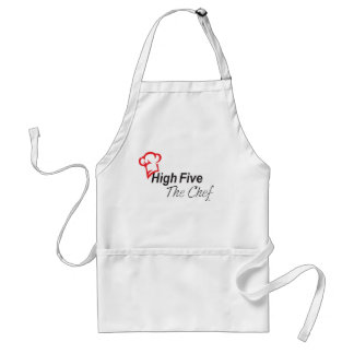 High Five the Chef apron
