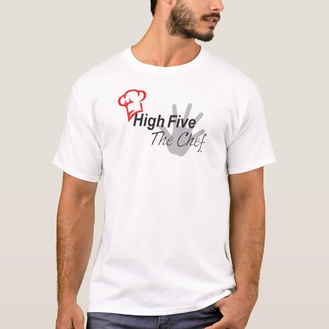 High Five the Chef t-shirt (Front)