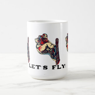 High Flyer- Snowboarding Fool  Coffee Mug
