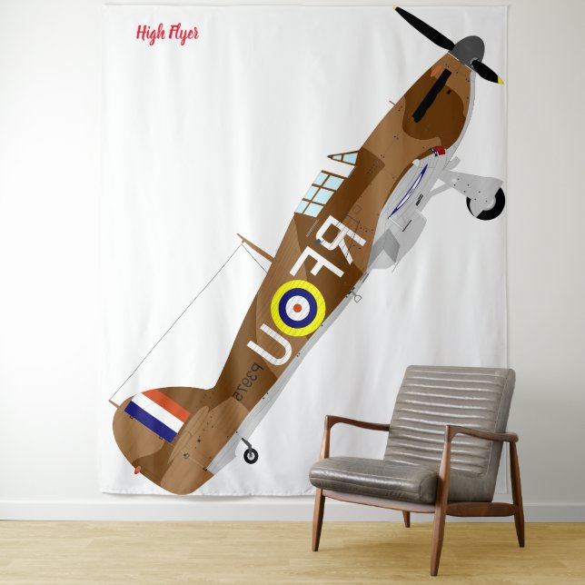 High Flyer Tapestry (In Situ)