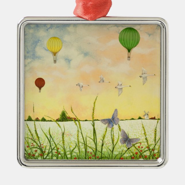 High Flyers 2011 Metal Tree Decoration (Front)