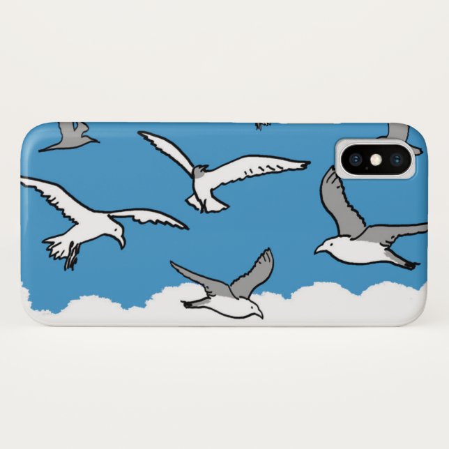 High Flying Birds Design Case-Mate iPhone Case (Back (Horizontal))