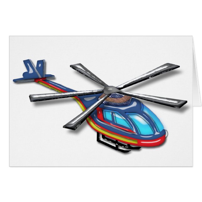 High Flying Helicopter (Front Horizontal)