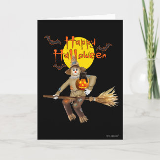 High Flying Scarecrow Card