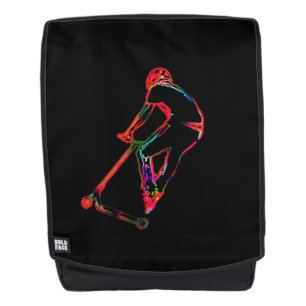High-flying Scootering - Scooter Boy Backpack