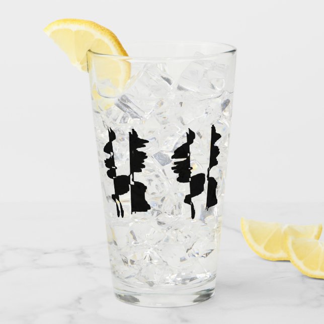 High Glass Abstract Dual Face Design (Front Ice)