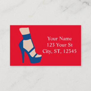 High Heel Shoe Thunder_Cove  Business Card