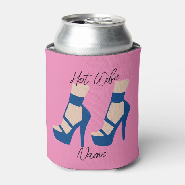 High Heel Shoe Thunder_Cove Can Cooler (Can Front)