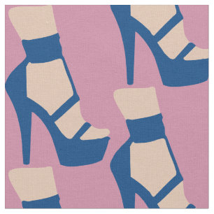 High Heel Shoe Thunder_Cove  Fabric