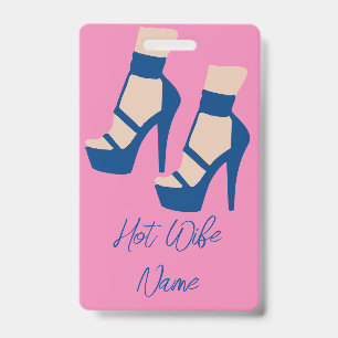 High Heel Shoe Thunder_Cove ID Badge