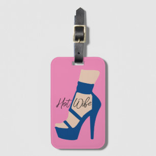 High Heel Shoe Thunder_Cove  Luggage Tag