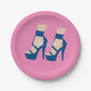 High Heel Shoe Thunder_Cove Paper Plate