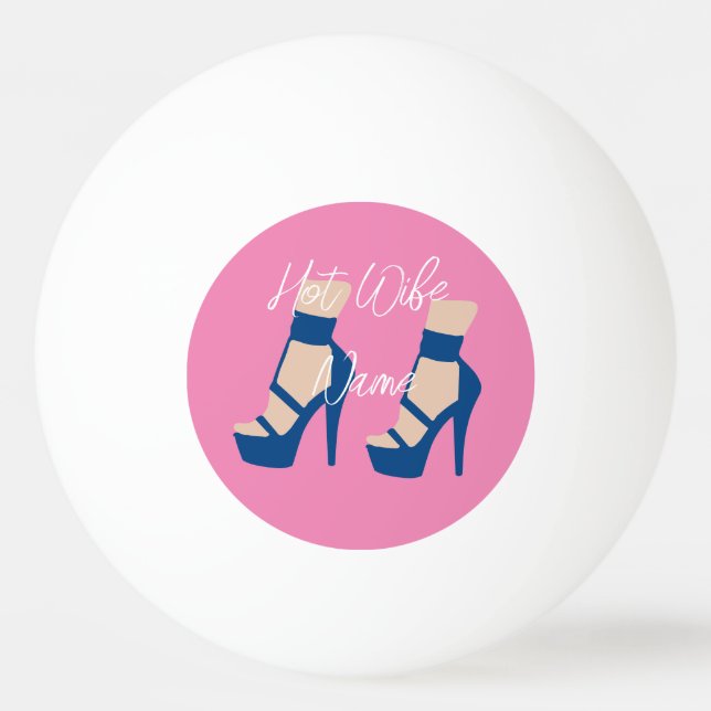 High Heel Shoe Thunder_Cove  Ping Pong Ball (Front)