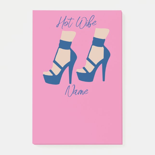 High Heel Shoe Thunder_Cove  Post-it Notes (Front)