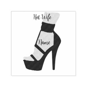 High Heel Shoe Thunder_Cove Self-inking Stamp