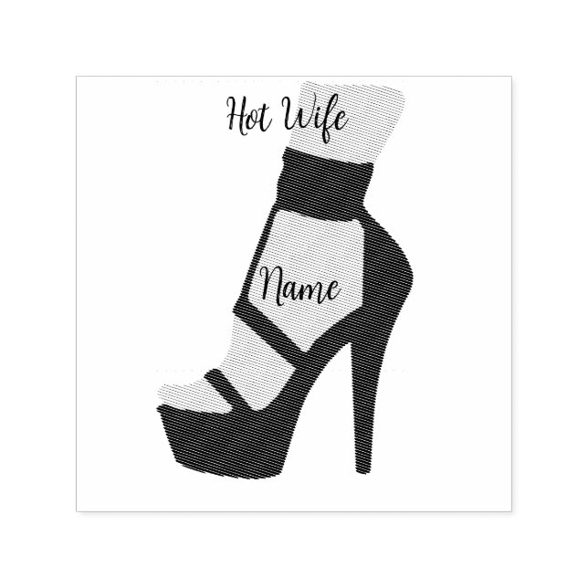 High Heel Shoe Thunder_Cove  Self-inking Stamp (Design)