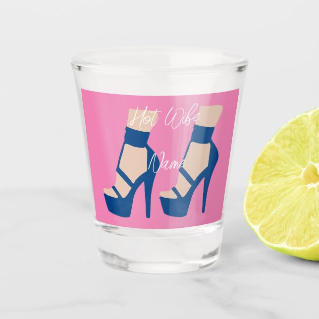 High Heel Shoe Thunder_Cove  Shot Glass (Front)