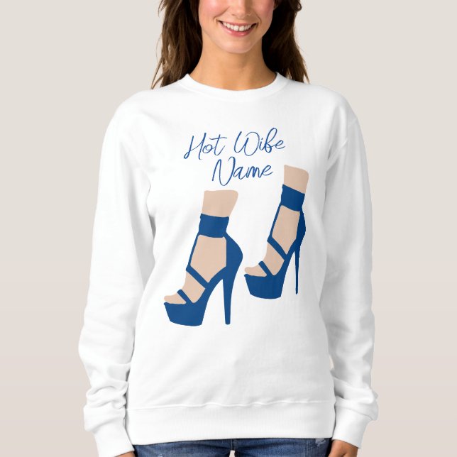 High Heel Shoe Thunder_Cove  Sweatshirt (Front)