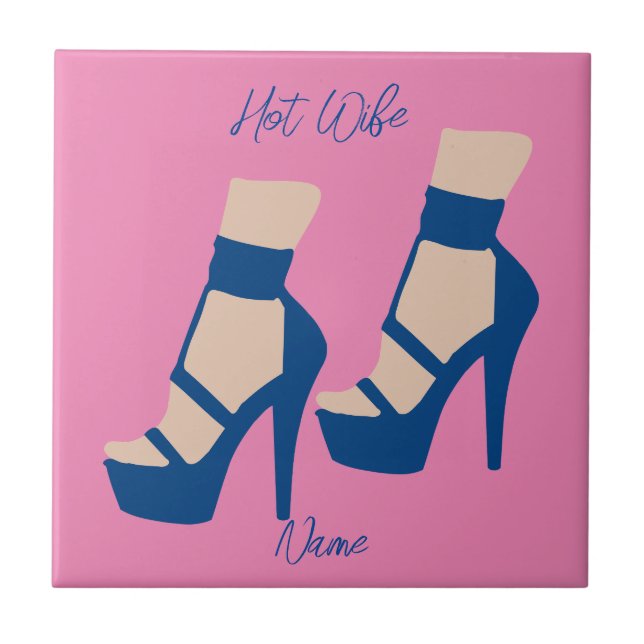 High Heel Shoe Thunder_Cove Tile (Front)
