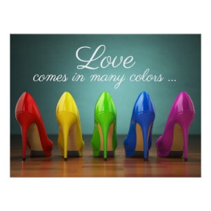 High Heel Shoes Poster