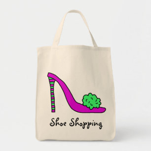 High Heeled Stiletto Shoe Shopping Bag