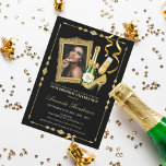 High Heels and Champagne Women's Birthday Invitation<br><div class="desc">Celebrate a special birthday with this elegant and fun invitation! Featuring beautiful High Heels and Champagne elements, this invitation is perfect for the glamourous and stylish woman. Add a photo of your honoree in the gold frame for a personal touch. Whether you are celebrating a milestone birthday or just a...</div>