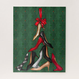 High Heels Christmas Tree Puzzle