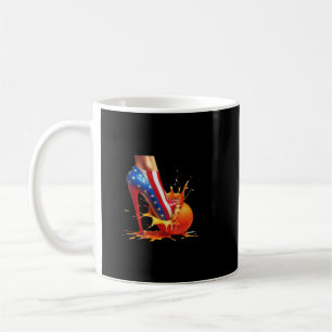High Heels Crushing Oranges Kamala Harris Tshirt Coffee Mug
