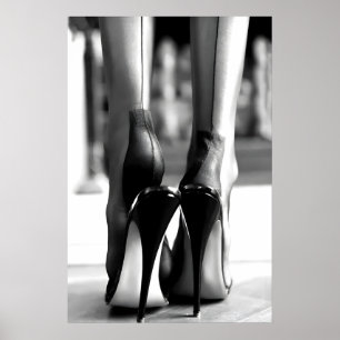 High Heels Fashion Print, Feminist Photography Poster