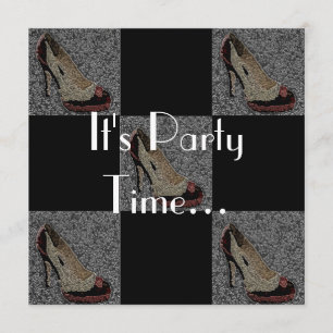 High Heels Party Invitation